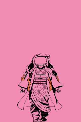 Nezuko's Enigmatic Aura 🌸✨