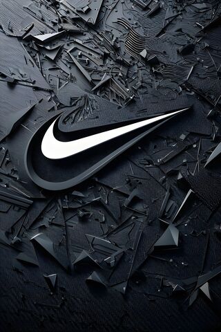 Bold Moves: The Nike Logo in Action 🏃‍♂️✨