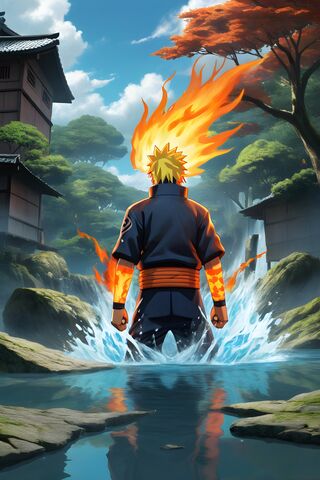 Naruto Flamme