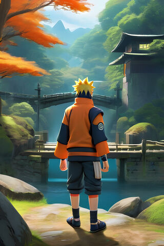 Naruto in Tranquil Nature