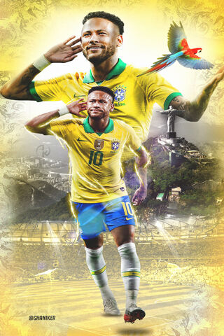 Neymar Jr: The Brazilian Star 🌟⚽