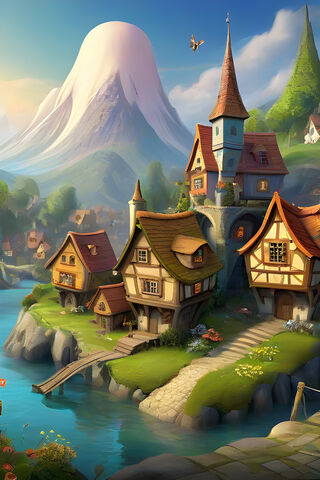 Enchanted Village by th..