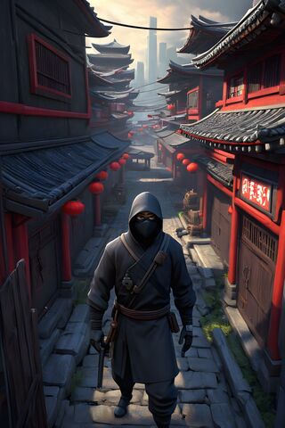 Ninja Headquarters By A..
