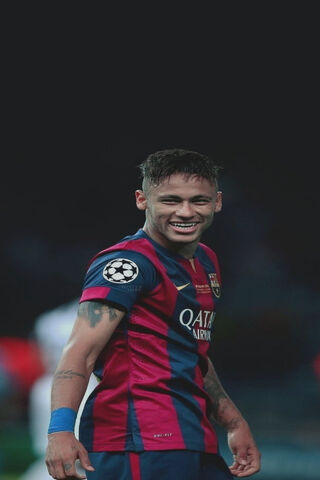 Neymar's Joy on the Fie..