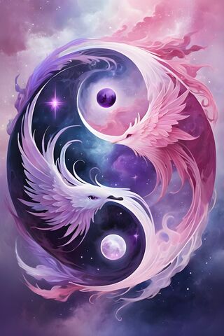 Celestial Harmony: The Yin and Yang of Mythical Beasts 🌌✨