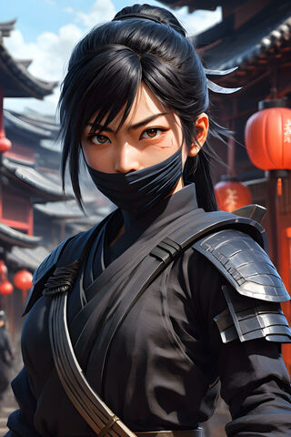 Mysterious Warrior in t..