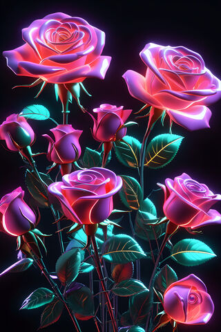 ? NEON ROSES ?