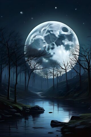 Enchanted Moonlit Fores..