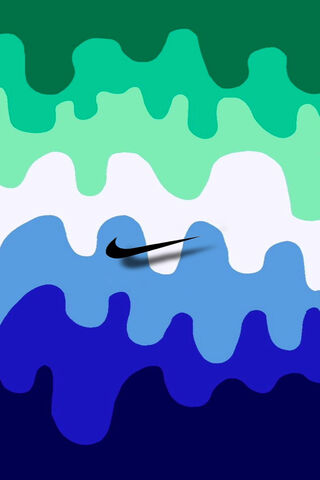 Vibrant Waves of Nike 🌊✨