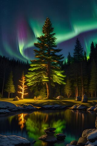 Northern Lights Lakeside