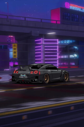Night Drive in the City..