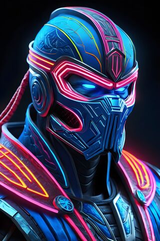 Neno Sub Zero: The Neon Guardian ❄️✨