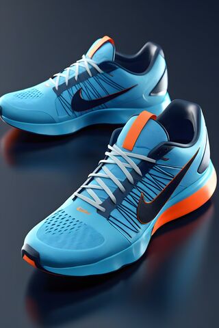Stylish Blue Nike Sneakers 👟💙