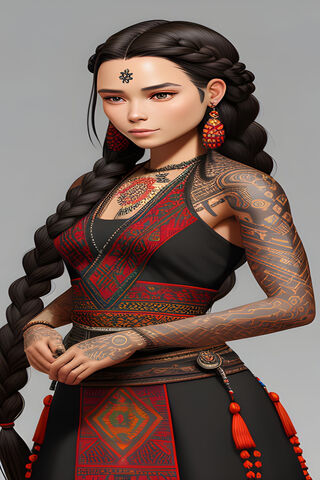 Cultural Elegance 🌺✨