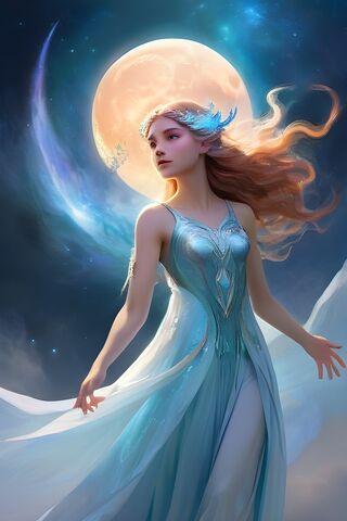 Enchanting Moonlit Fairy 🌙✨