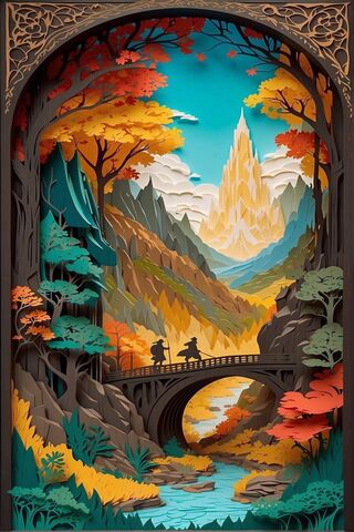 Nature Paper Art