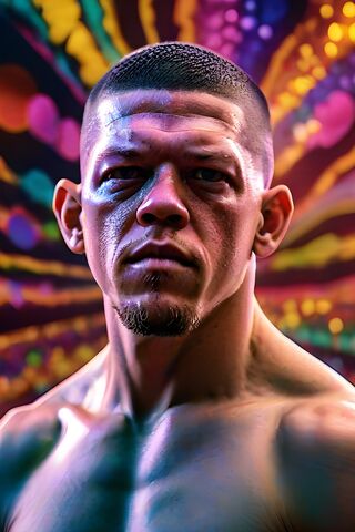 Intense Fighter Portrait 🥊✨