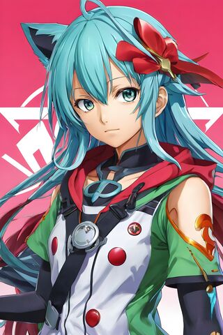 Enigmatic Heroine with ..