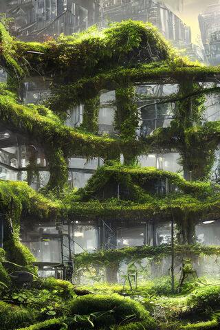 Nature's Reclamation 🌿🏙️