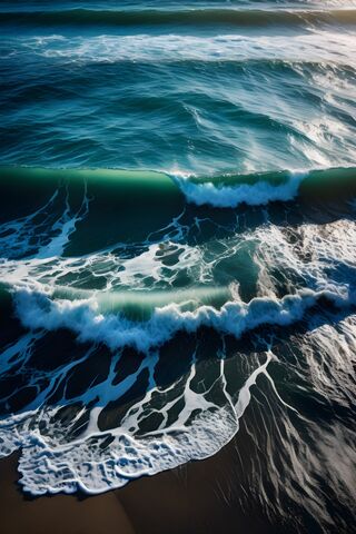 Ocean Waves Dance 🌊✨
