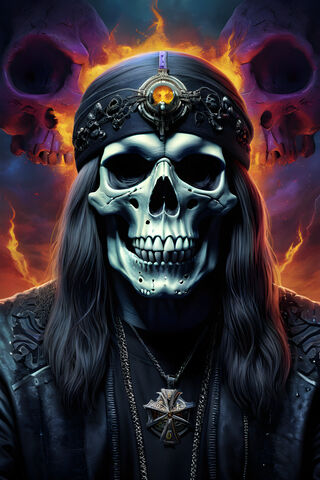 Ozzy Osbourne Skull
