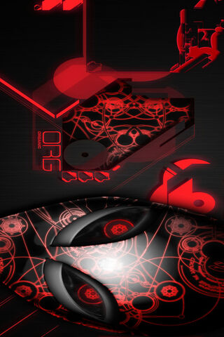 Futuristic Tech Design 🔴✨
