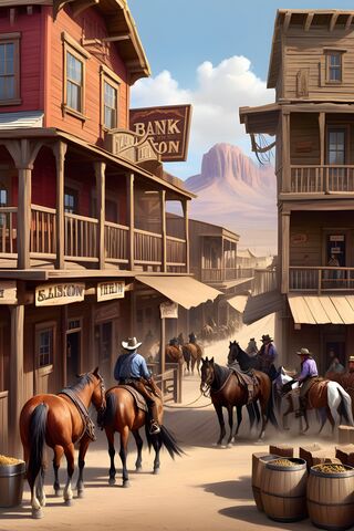 Old Western Town