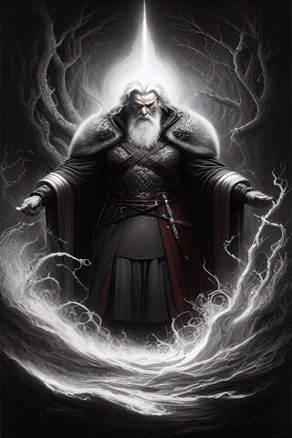 The Enigmatic Sorcerer 🌌✨