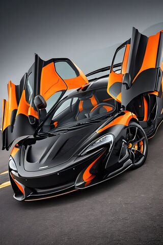 Orange & Black