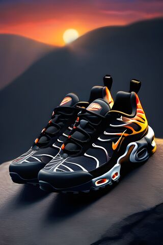 Orange TNs Nike