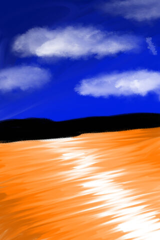 Orange Sea