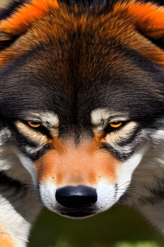Fierce Gaze of the Wild..