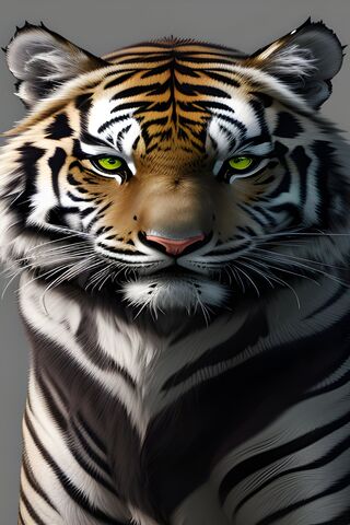 Majestic Tiger Portrait..