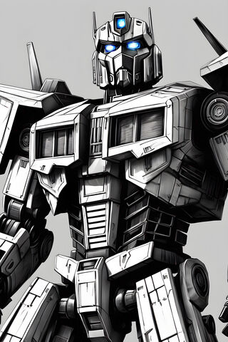 Futuristic Robot Warrio..