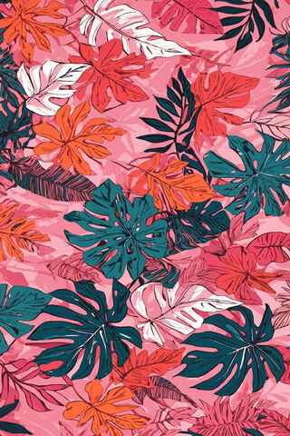 Pattern With Leaves