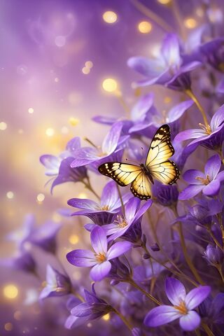 Pretty Purple Flora