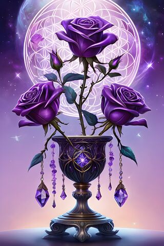 Purple Roses