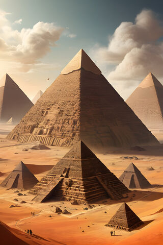 Majestic Pyramids of th..