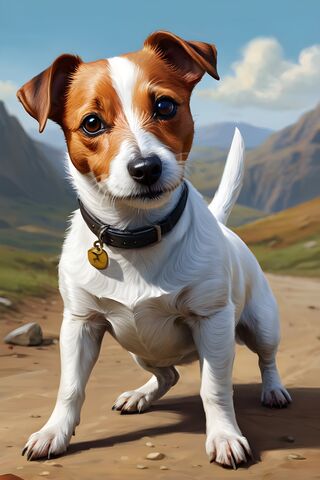 Adventurous Pup in the ..