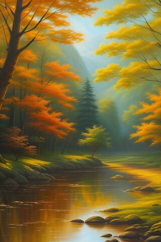 Autumn Serenity 🍂🌅