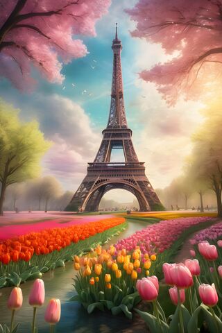 Springtime in Paris 🌸🌷