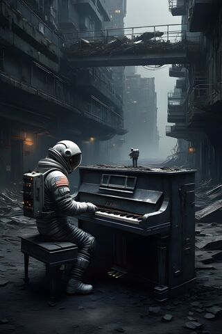 Melody in the Void 🎹✨