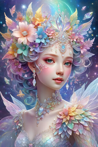 Pastel Fantasy Beauty