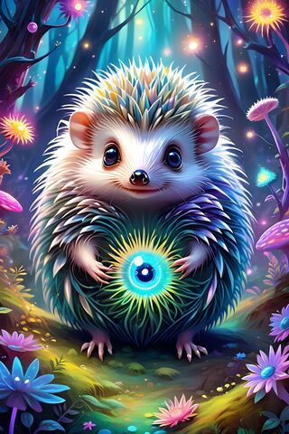 Psychedelic Hedgehog
