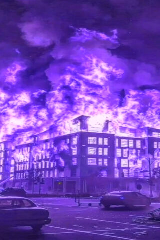 Mysterious Purple Blaze..