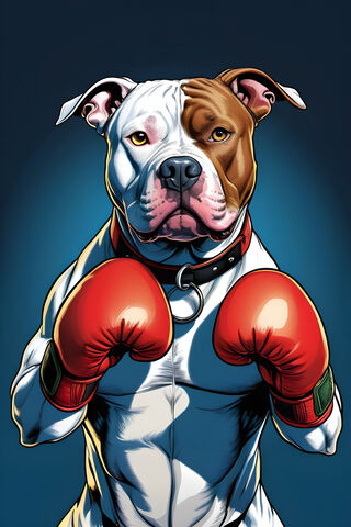 Pitbull Boxer