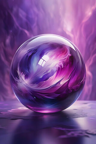 Pink and Purple Ball