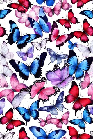 Colorful Butterfly Wonderland 🦋✨