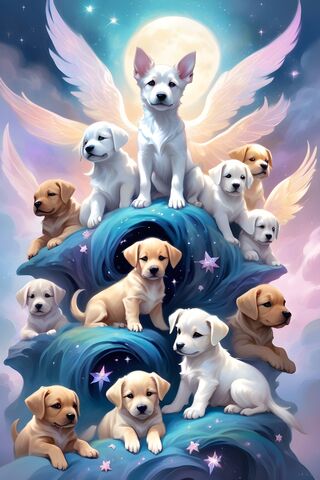 Heavenly Pups 🌟🐾