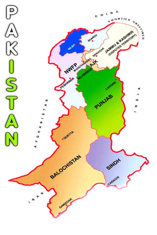 Pakistani Map